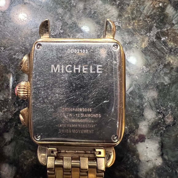 Michele Deco Gold Watch - Picture 7 of 7